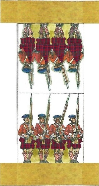 3 - 64th Foot - Loudoun's Highlanders